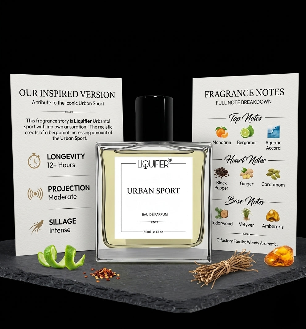 Urban blue - Inspired perfume | LiquifierPerfume
