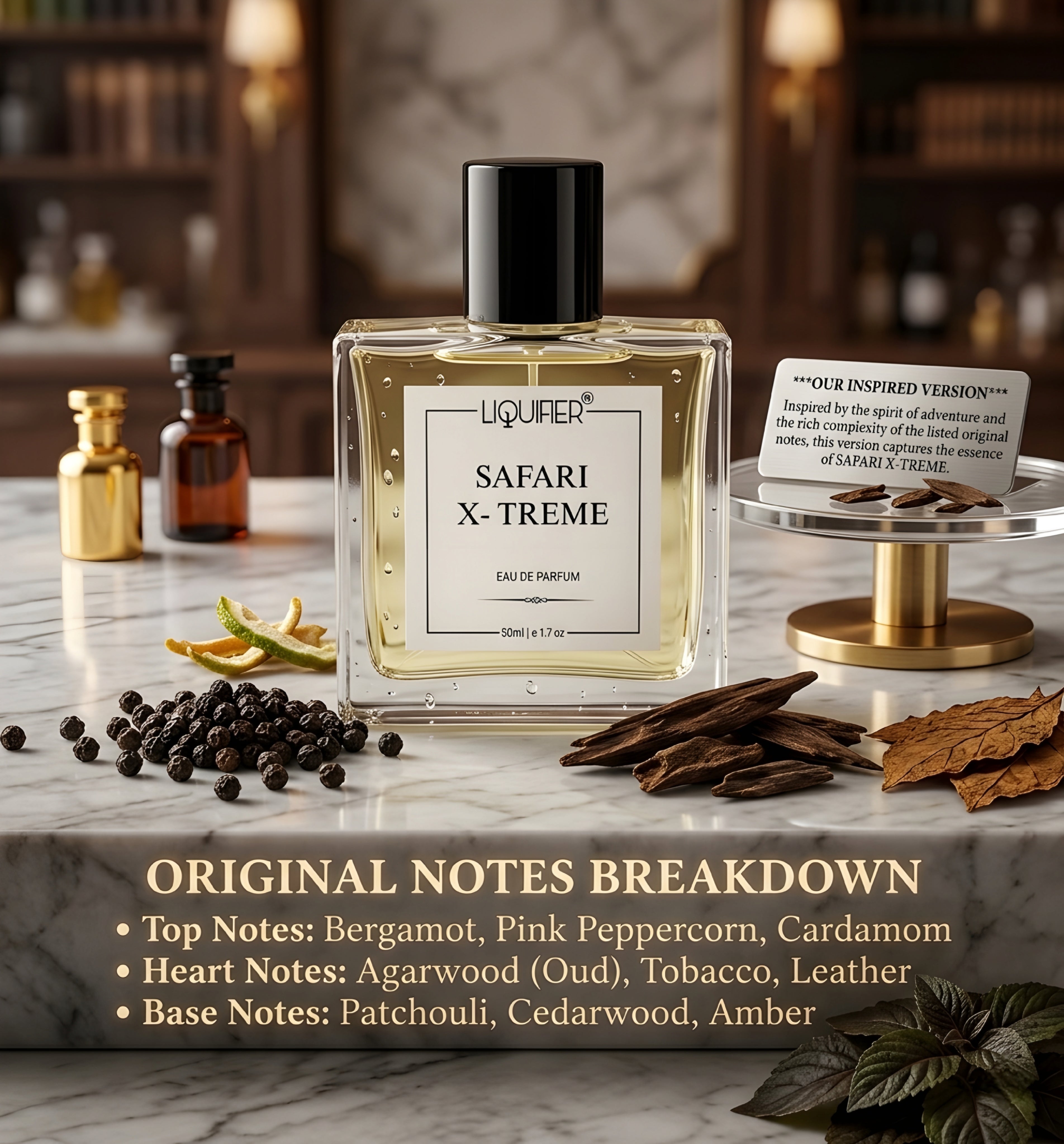 Safari X-treme Inspired Perfume – A Scent of Intensity & Exploration | LiquifierPerfume