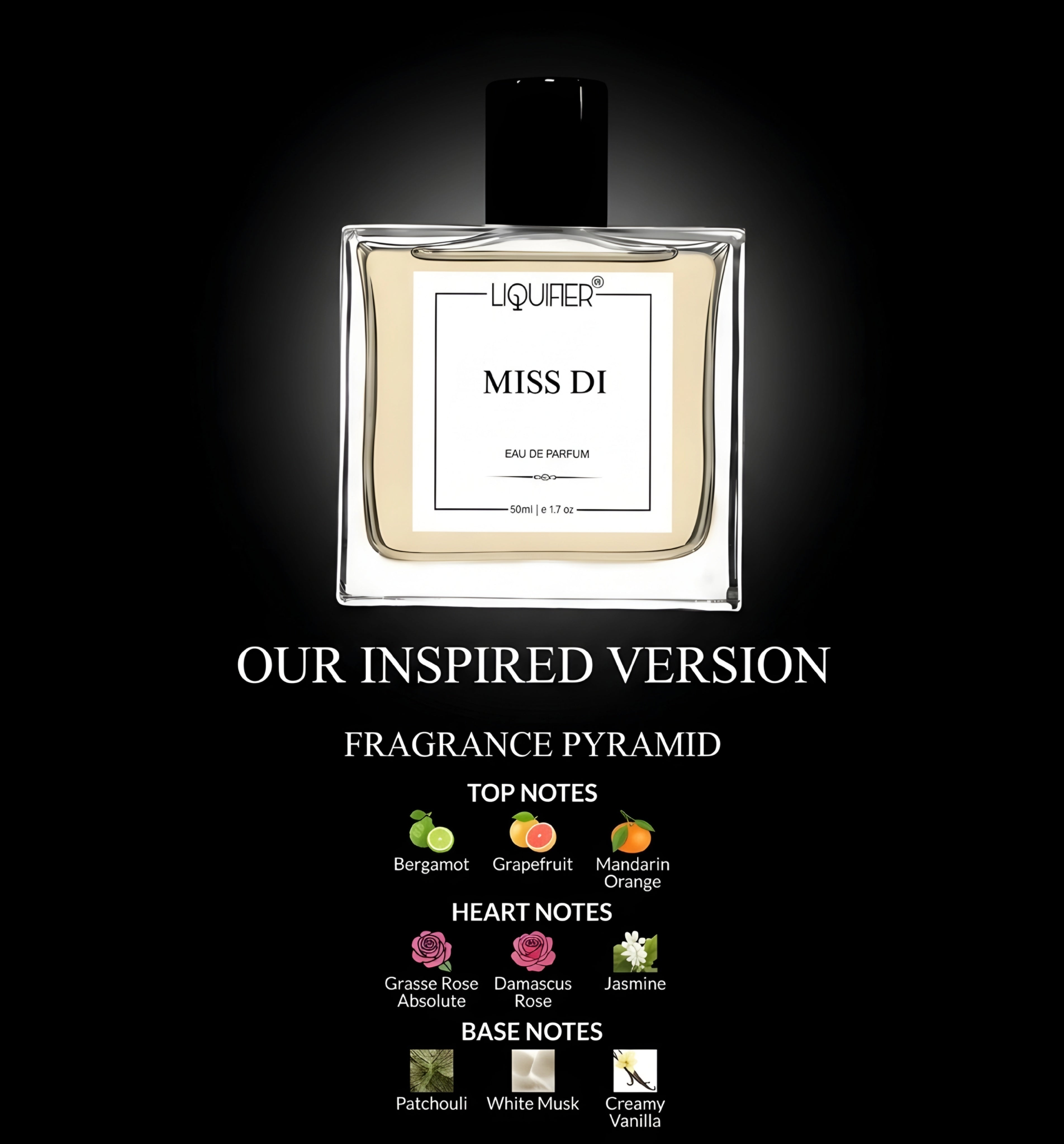Miss Delinia - Inspired perfume | LiquifierPerfume