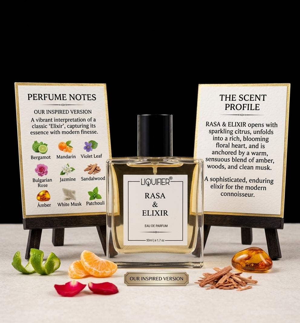 Rasa & Elixir - Inspired perfume | LiquifierPerfume