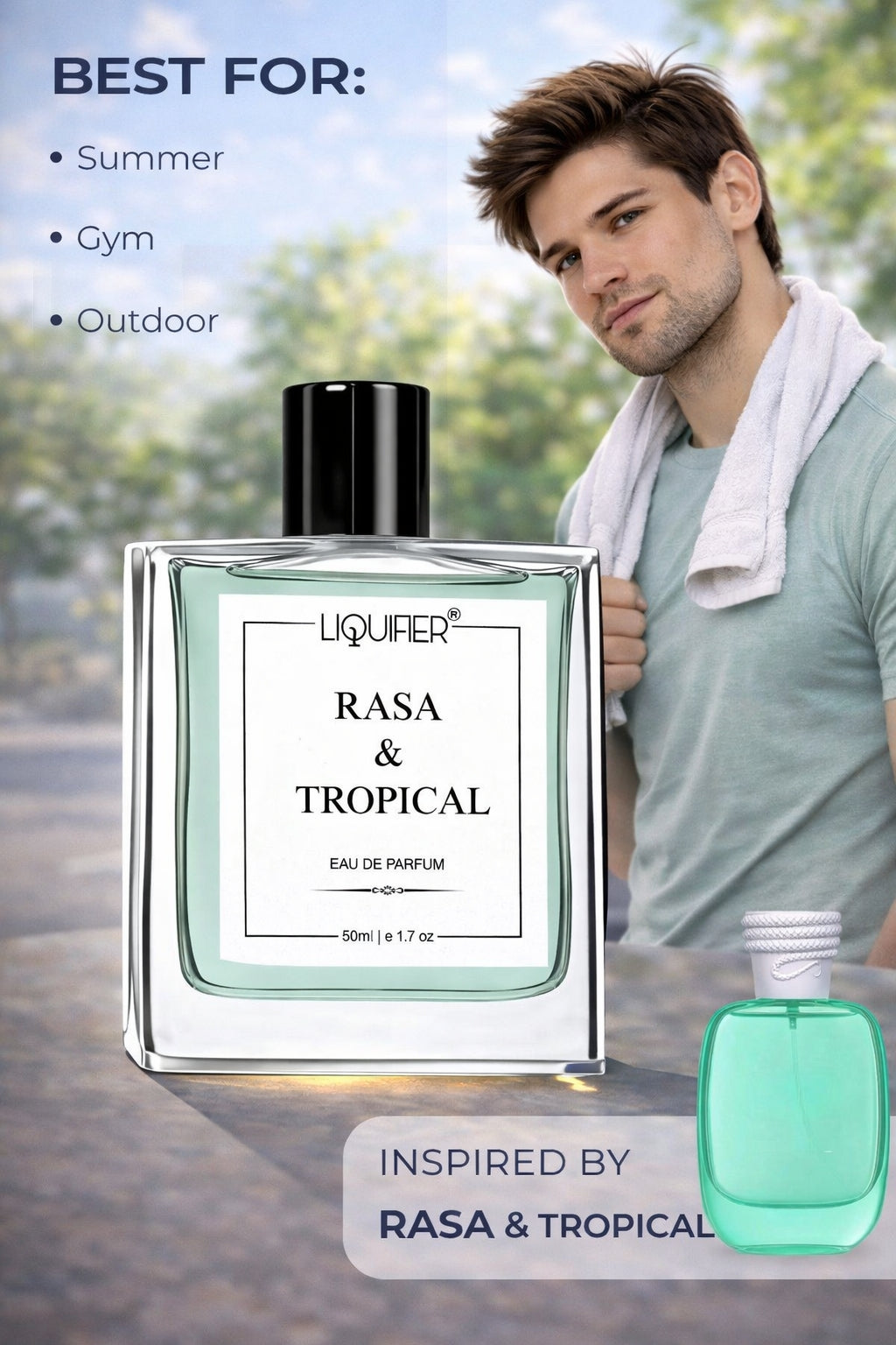 Rasa & Tropical - Inspired Perfume | LiquifierPerfume