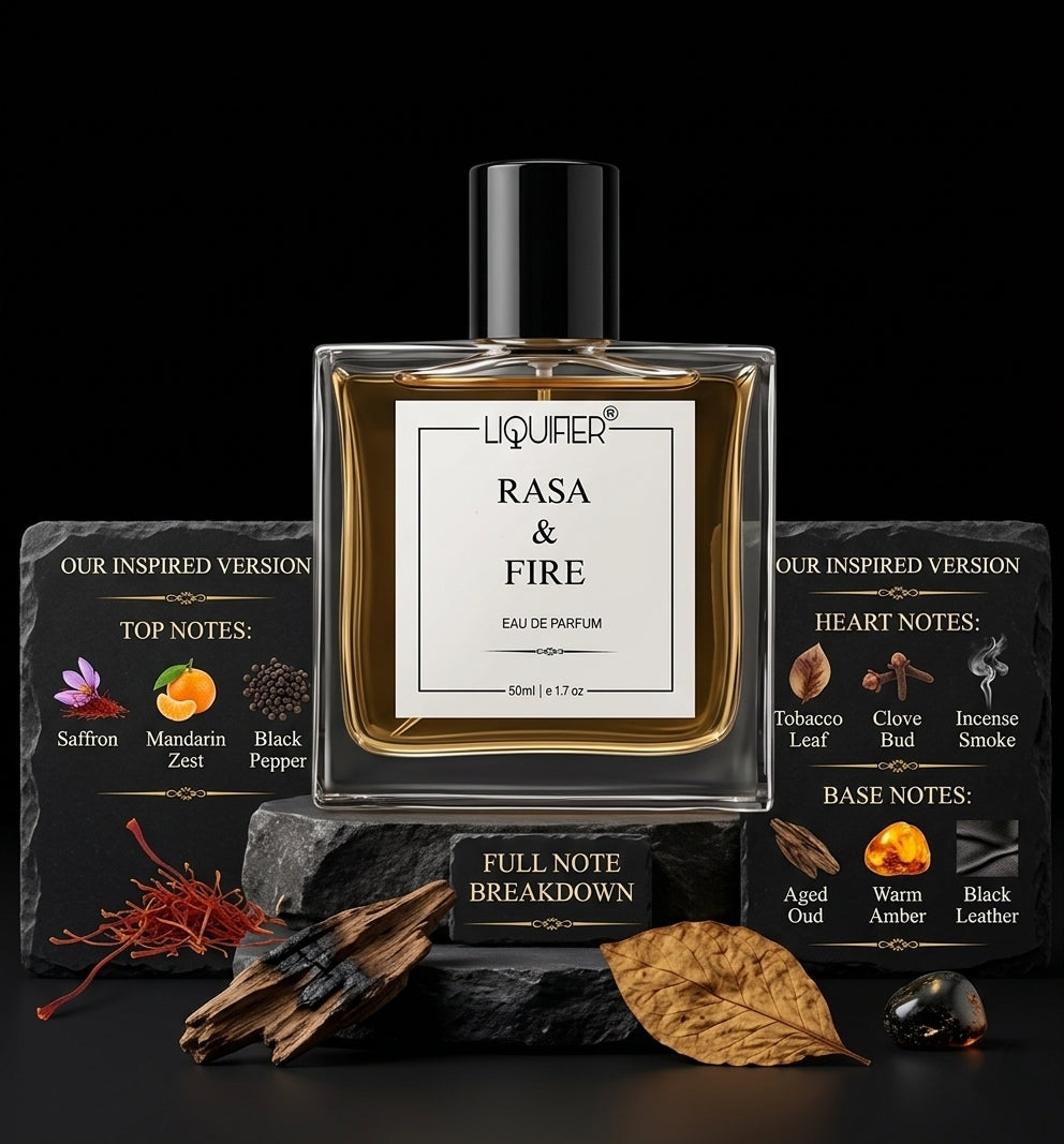 Rasa & Fire - Inspired perfume | LiquifierPerfume