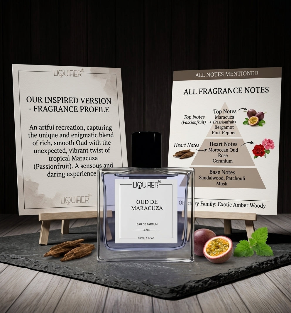 Oud De Maracujá - Tropical Oud Luxury | LiquifierPerfume