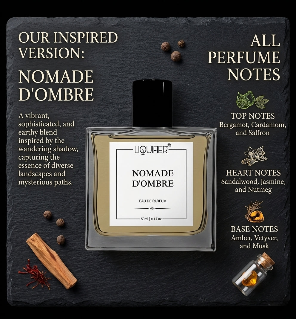 Nomade d’Ombre - Inspired perfume | LiquifierPerfume