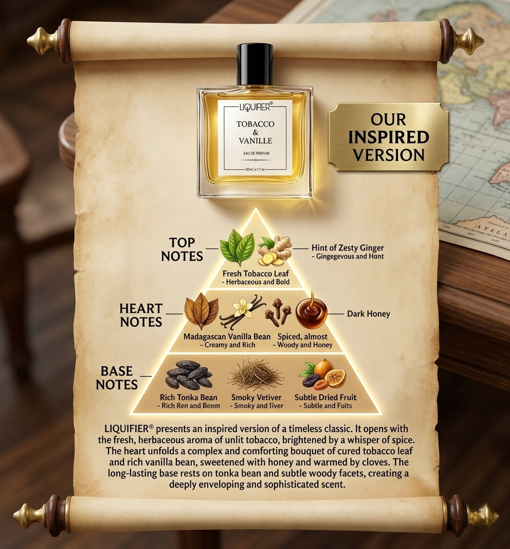 Tobacco & vanille - Inspired perfume | LiquifierPerfume