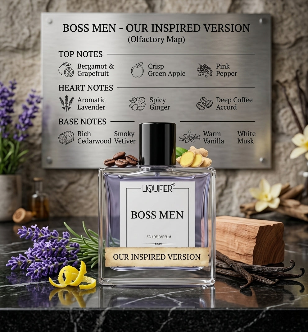 Boss Men -Inspired by Hu*o boss men +11 | LiquifierPerfume