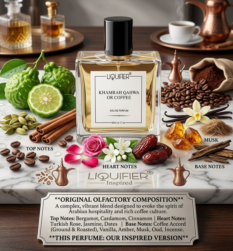 Kahwa & Coffee - Inspired perfume | LiquifierPerfume