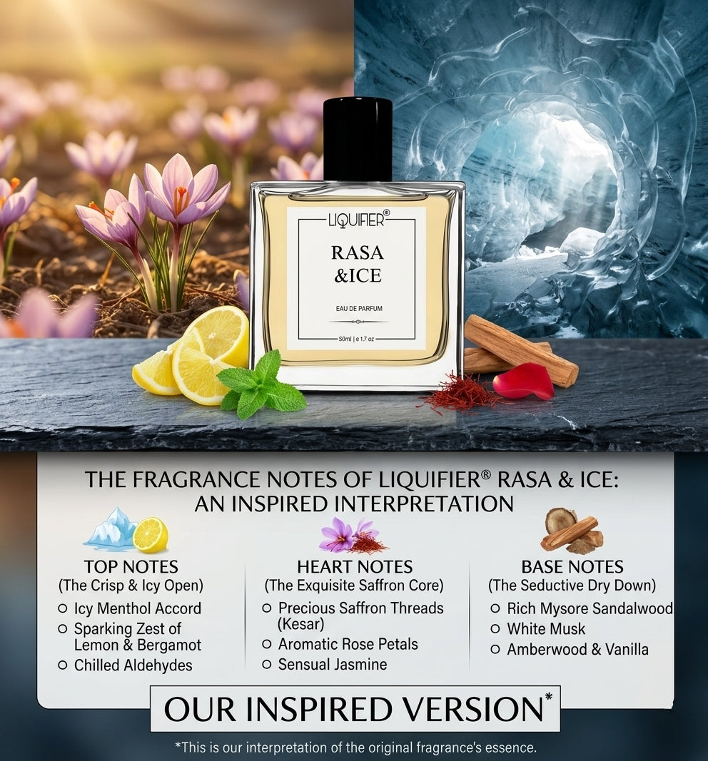 Rasa & Ice - Inspired perfume | LiquifierPerfume