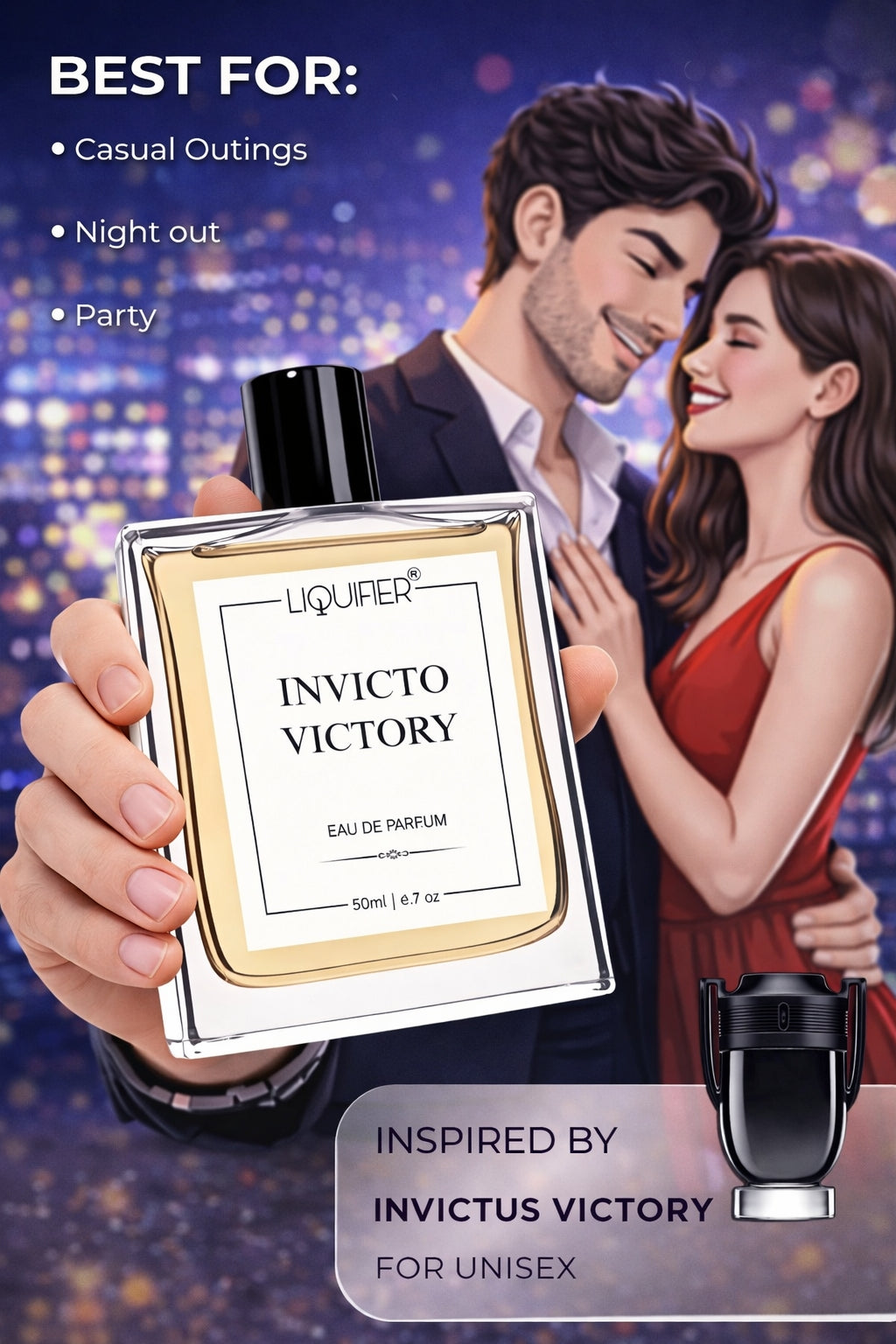 Invicto victory - Inspired perfume | LiquifierPerfume