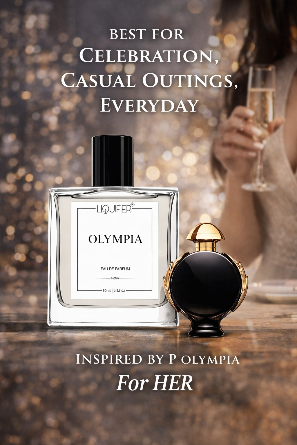 Olympia - Inspired perfume | LiquifierPerfume