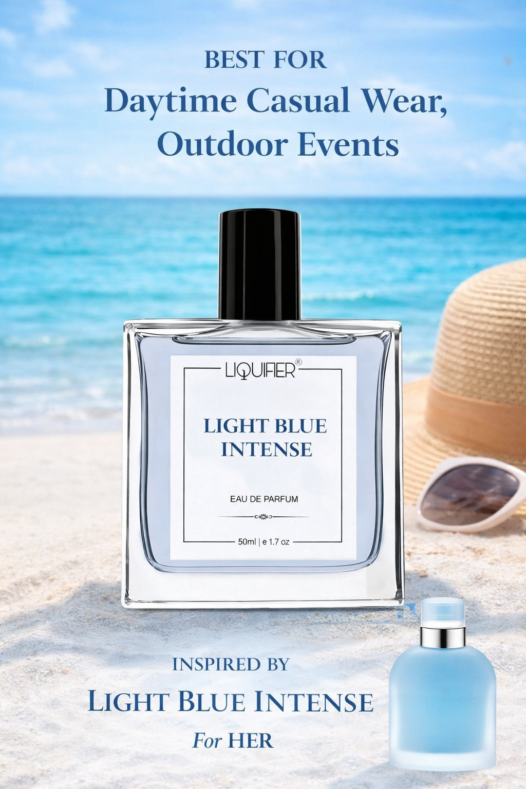 Light Blue Intense – Inspired by D&G Light Blue Eau Intense | Fresh & Energetic |