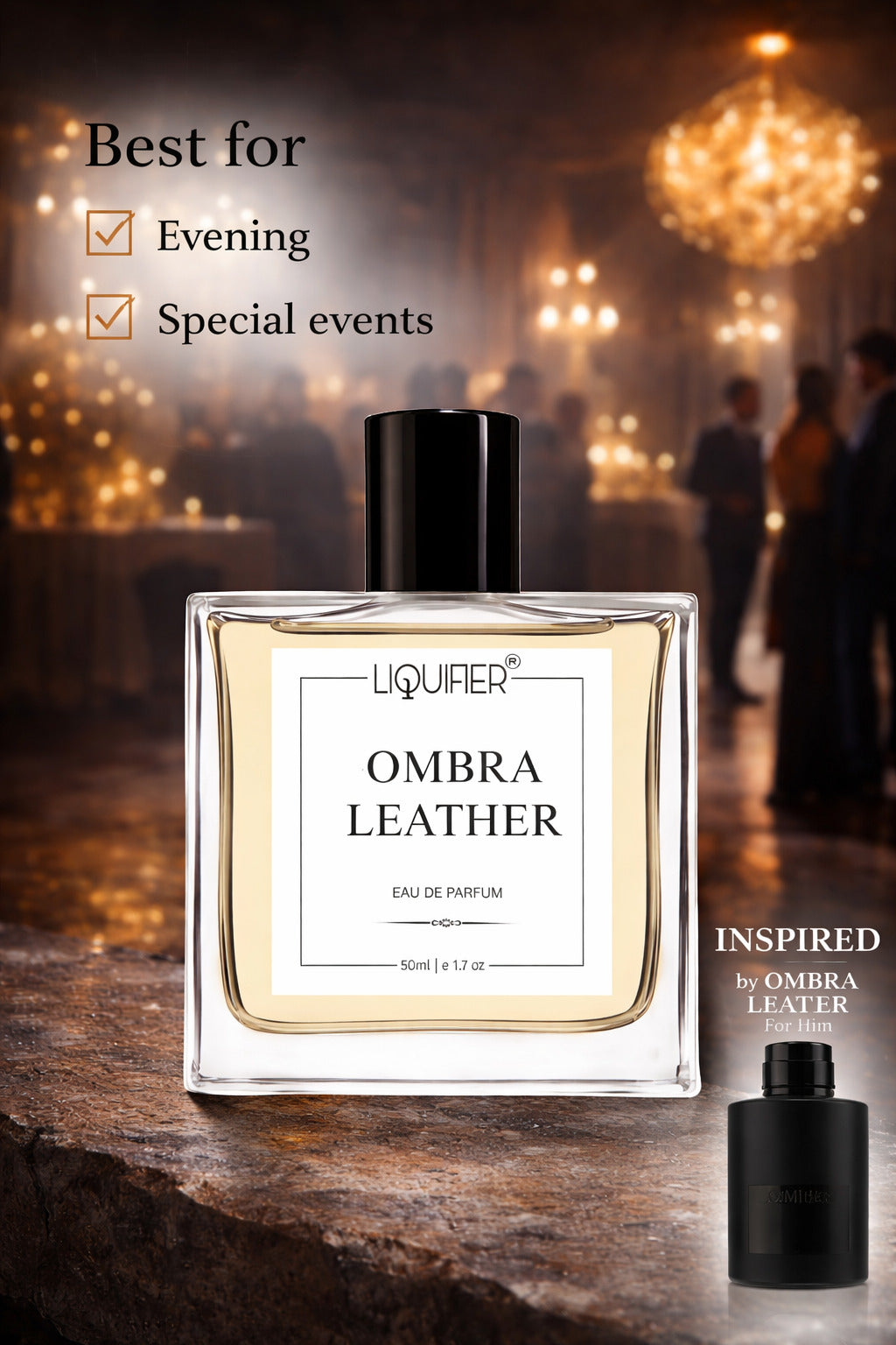 Ombra Leather - Inspired perfume | LiquifierPerfume